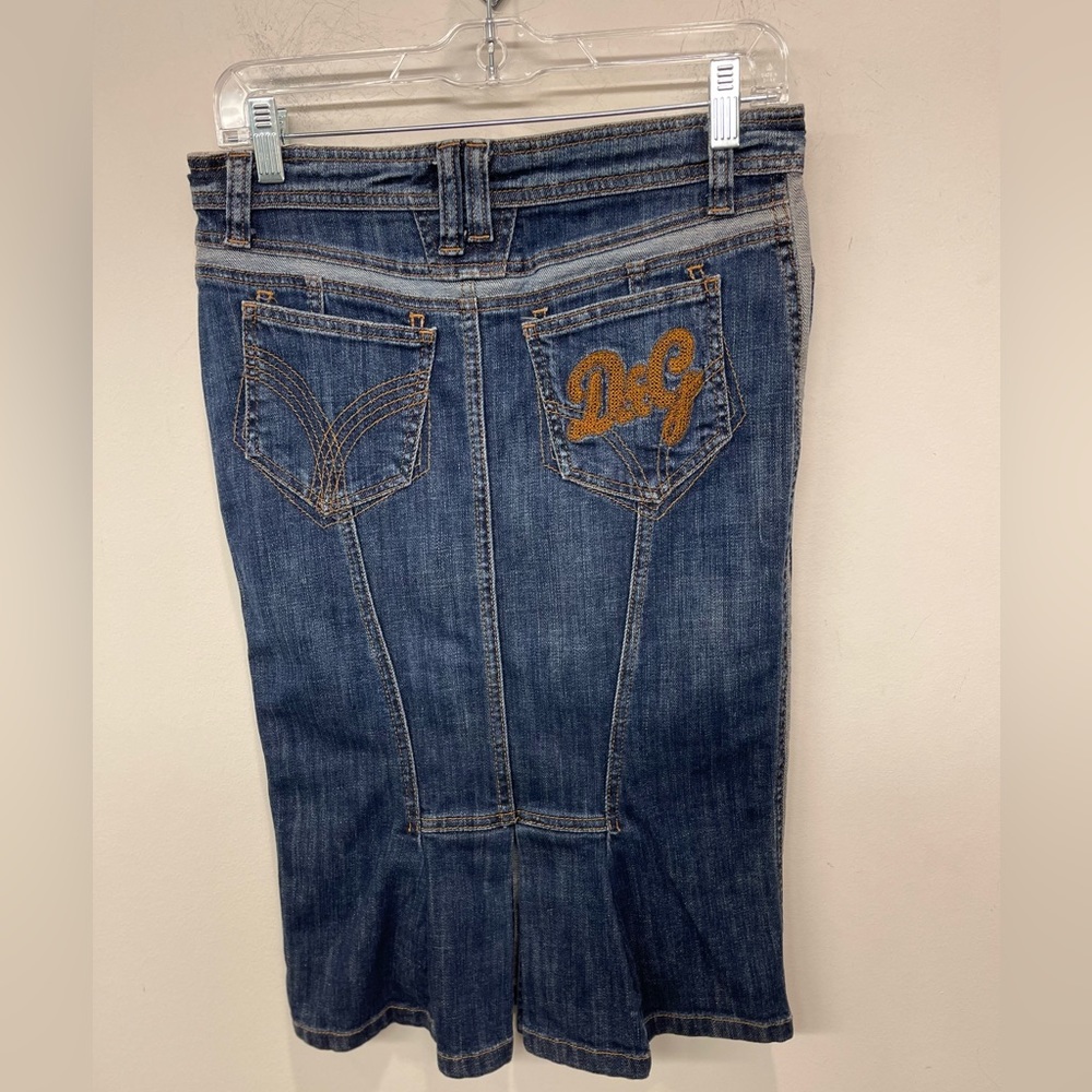 D&G denim skirt